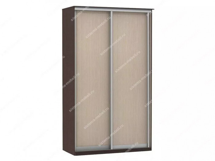 Шкаф купе Модерн 1190х600 2-х дверный глухой венге/ясень