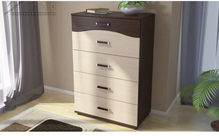 Вега К-01 Комод 5 ящиков