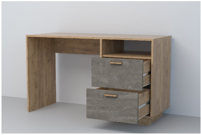 Эго Стол Ст-3 ПД (Камень Темный/Бетон Светлый)