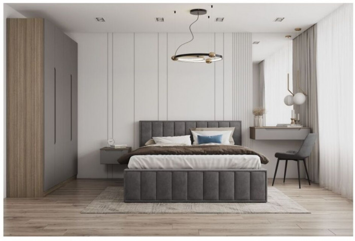 Кровать Лана 180, Пудра