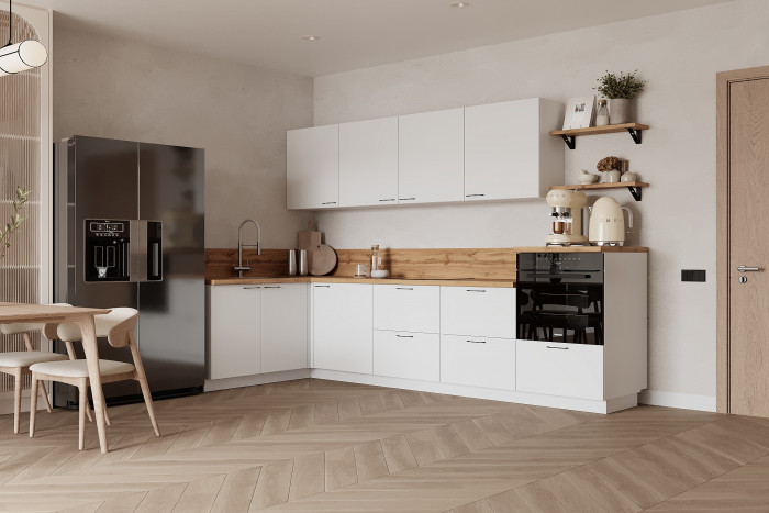 КГ Угловой 1500х3000 (без пм) Эмаль, Белый  Арника РМ