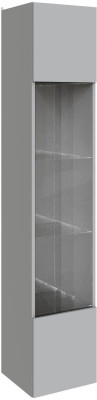 Шкаф навесной Мадрид (0,35), Камень серый