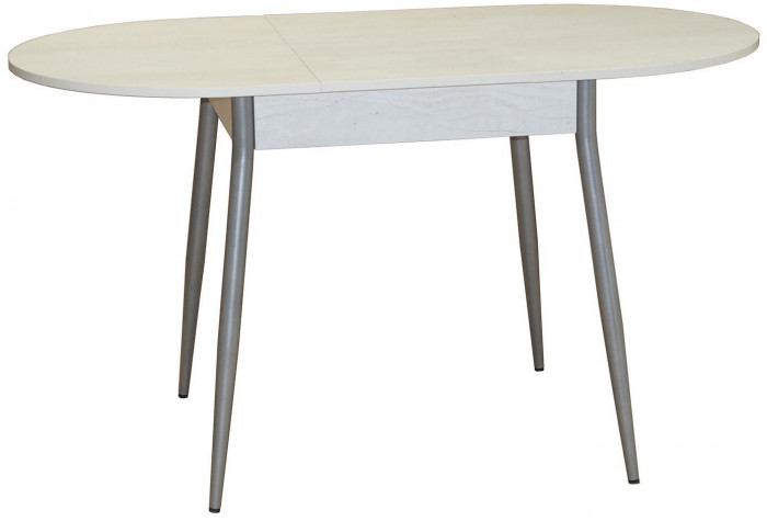 Стол обеденный Стиль-1 металлик / Бетон пайн белый
