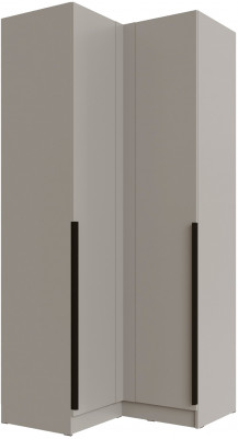 Шкаф угловой Мадрид угол прямой, Кашемир