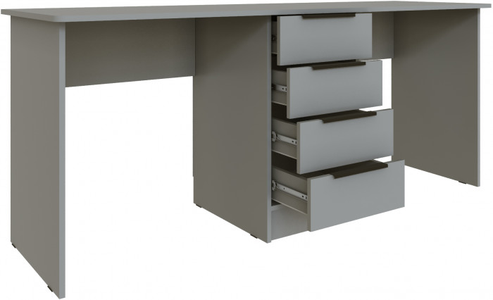 Набор мебели для подростковой "Мадрид", Серый камень