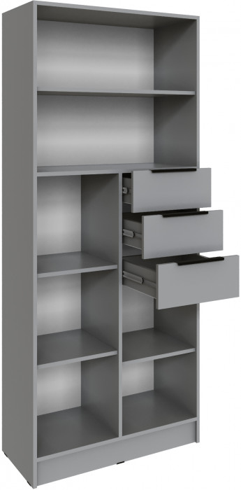 Набор мебели для подростковой "Мадрид", Серый камень