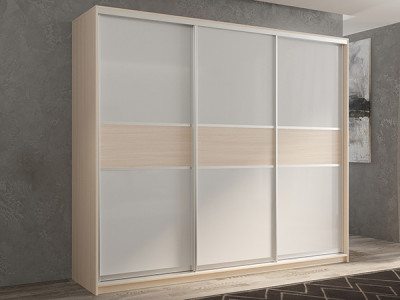 Шкаф-купе Кааппи 11 Дуб молочный 180х60х230 см