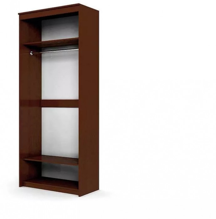 Шкаф купе Модерн 905х600 2-х дверный зеркальный венге