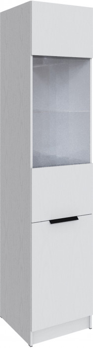 Шкаф Мадрид (0,5) с 2 фасадами, Белый