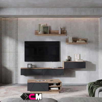 Даллас ПЛ 01 Полка (0,800х0,220х0,236) дуб каньон