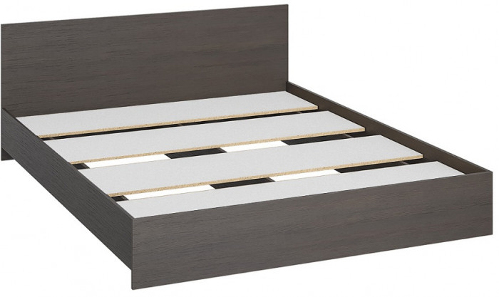 Кровать 160х200 с основанием ЛДСП Ронда КР-160, венге