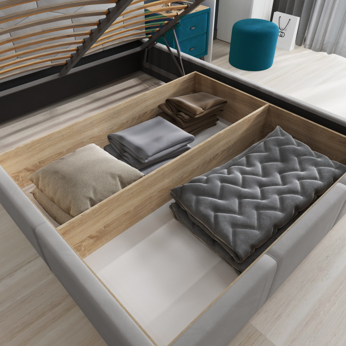 Манука Кровать интерьерная 180 бежевый, ПМ