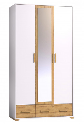 Шкаф для одежды и белья Айрис 444, дуб