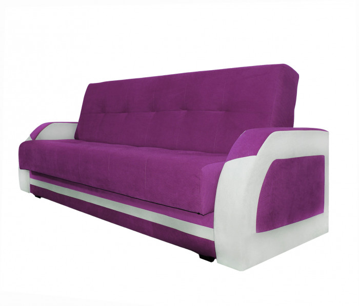 Диван-книжка Феникс 120 фиолетовый , пружинный блок Боннель