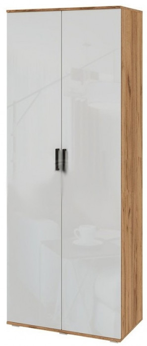 Модульная гостиная Виста (Дуб крафт/ Белый Глянец)