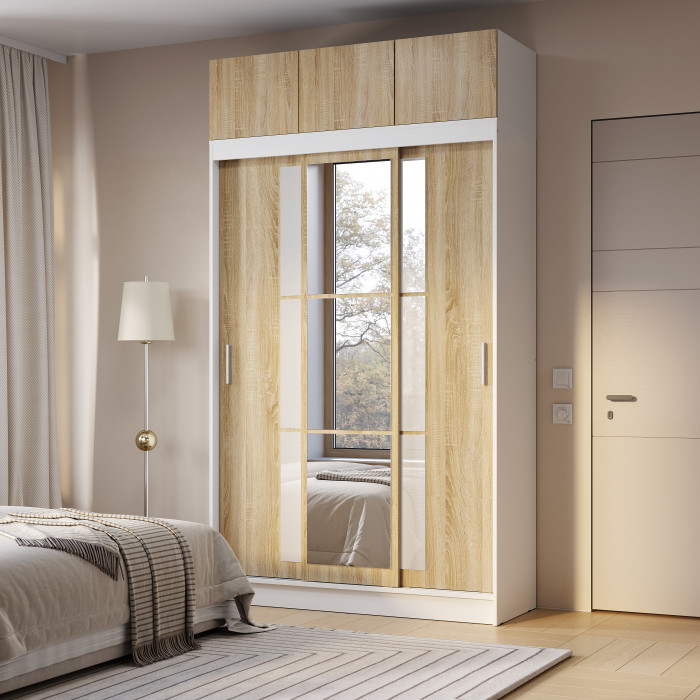 Тумба "Тайм" ТБ-18 Сонома/Белый