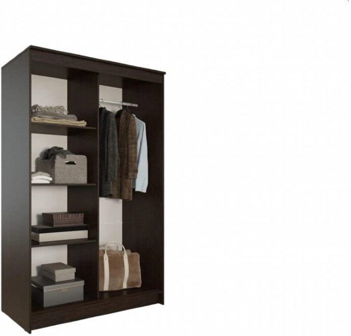 Элегант Шкаф-купе 2 (Венге / лоредо)