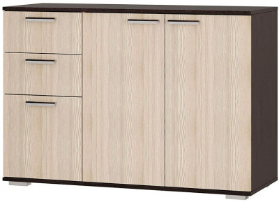 Комод &quot;Стандарт №3&quot; NEW (1200х828х460) венге/лоредо