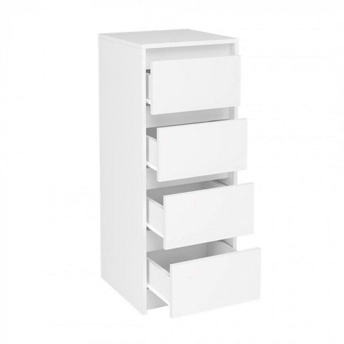 мс Айден КМ06-400 белый ЛДСП/белый ЛДСП