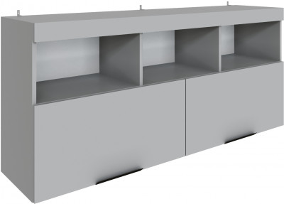 Полка навесная Мадрид ПН-1 (1,5) камень серый