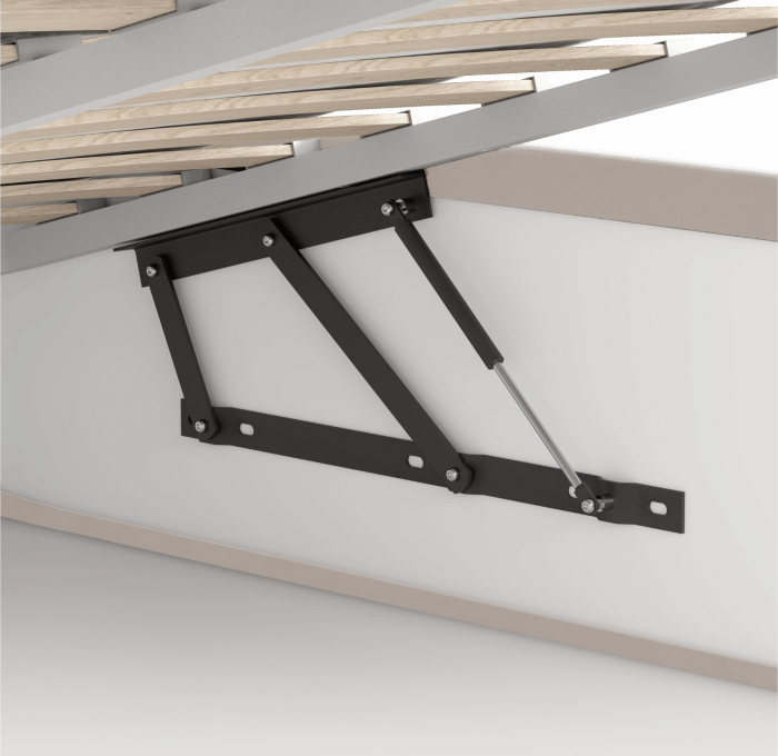 Кровать 120 с подъемным механизмом КРП-431-М-12, Микровелюр Zeekr-27