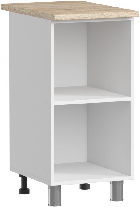 МК Аленушка Н 400 Лаванда Сталь, скоба черный (без столешницы)