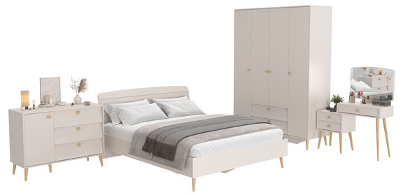 Афина Спальня 12-1600, кашемир серый