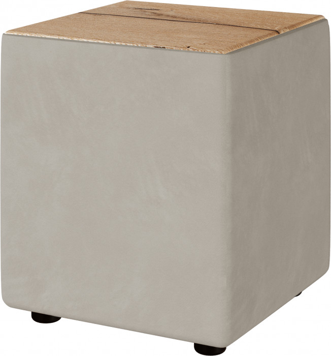 Пуфик "Стивен", Бежевый/МДФ дуб канадский