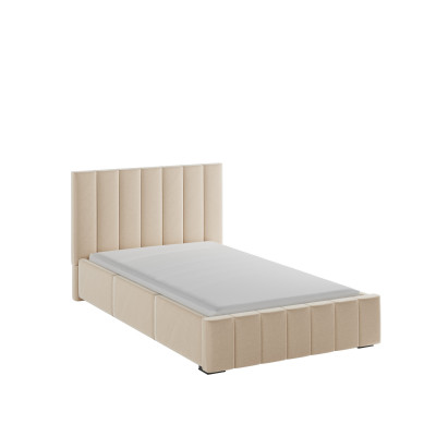 Нега Кровать интерьерная 120 бежевый, ортопед
