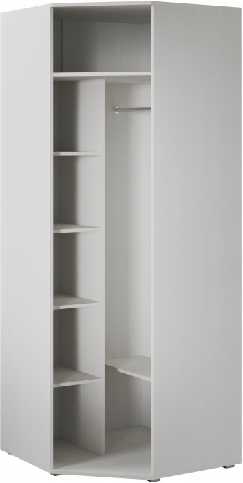 Ливорно Шкаф угловой ЛШ-25 ясень анкор светлый патина серебро