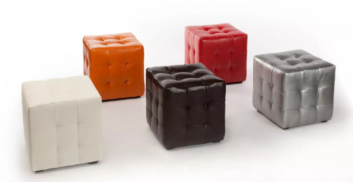 Пуф Парма-1 Белый (ПФ-1)