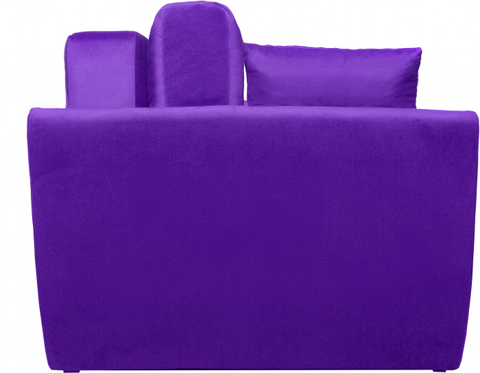 Диван еврокнижка Амстердам 160 ЛЮКС 08 ВЕЛЮР ФИОЛЕТОВЫЙ НПБ