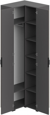 Нао Шкаф угловой ШК-4043, Графит