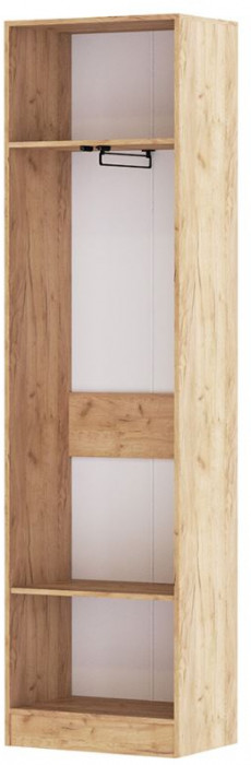 Прихожая Руэлла Шкаф платяной дуб крафт золотой/кашемир