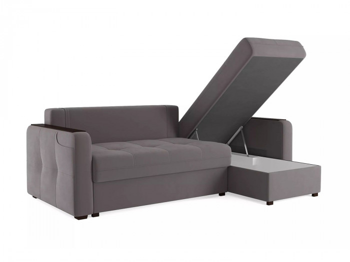 Диван угловой Smart 3 2Т-1Пф Велюр Velutto 19