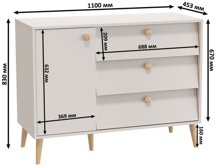 Афина Спальня 01-1200, цвет кашемир серый, сп.м. 1200х2000 мм., б/м, основание есть - фанера