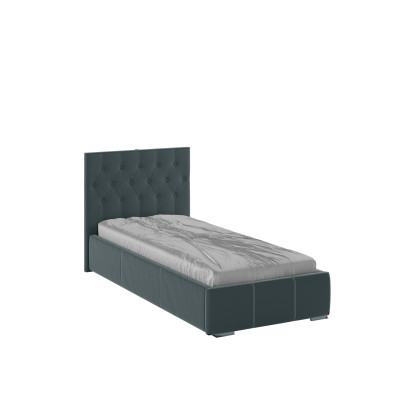 Октавия Кровать интерьерная 900 серый ромб, ортопед