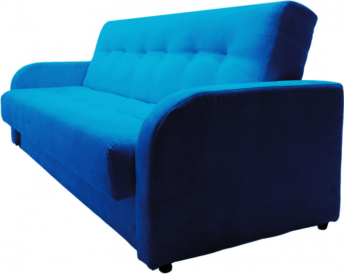 Диван-книжка ЛОНДОН синий 140 ЛЮКС ППУ