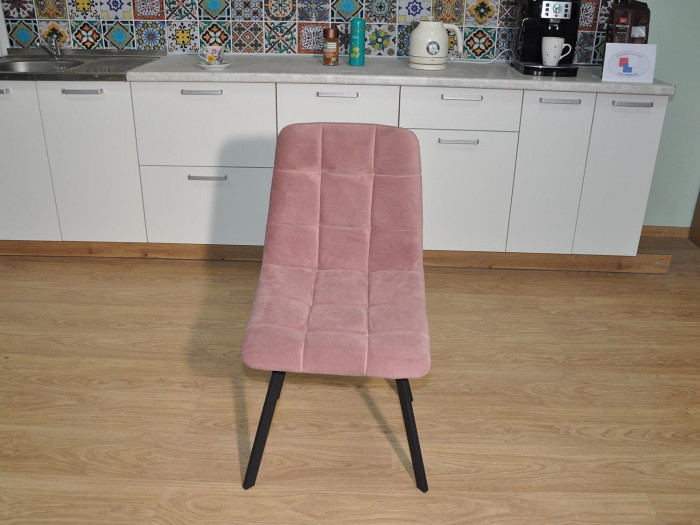 Стул ХИТ-2 / черный / розовый