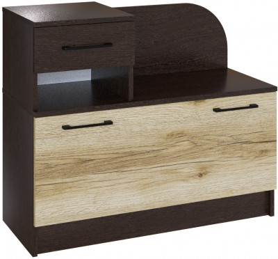 Тумба под обувь Денвер, Венге/Дуб делано