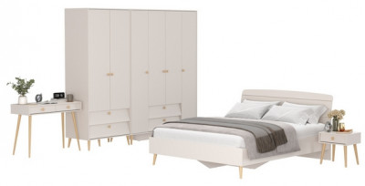 Афина Спальня 40-1600, кашемир серый