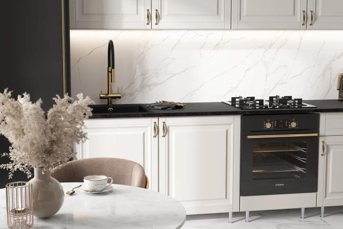 Кухня Престиж 2,4м Браш Лайт Грей