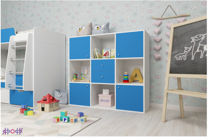 Стеллаж Джери (Венге/Дуб молочный)