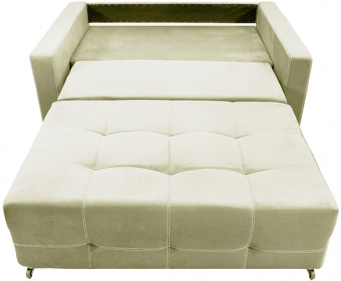 Диван аккордеон Марс велюр бежевый 160