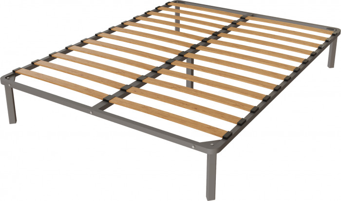 Ливорно Кровать ЛКР-1 (1,4) с ортопедом, Ясень анкор светлый
