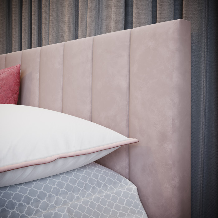 Нега Кровать интерьерная 120 пыльная роза, ПМ