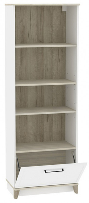 Шкаф МЦН Аурелио 21, Белый, Блеквуд Сатиновый