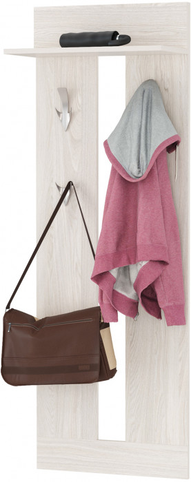 КР100 Ника прихожая № 20, цвет ясень анкор светлый, ШхГхВ 125,8х38,1х207,9 см., универсальная сборка