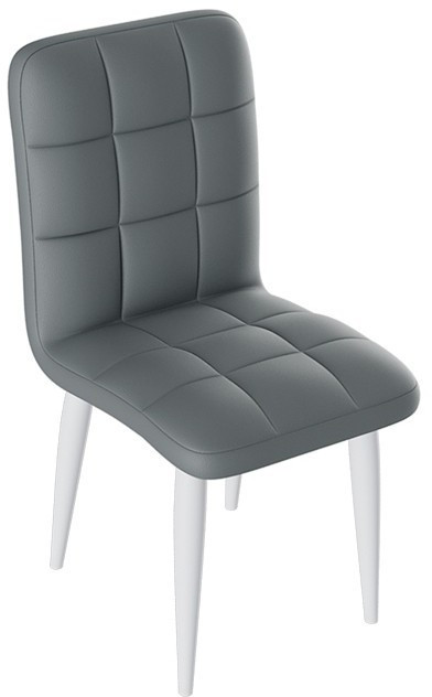 Франк ДП 2-17 Стул (конус) (Капучино матовый/Микровелюр Серый)