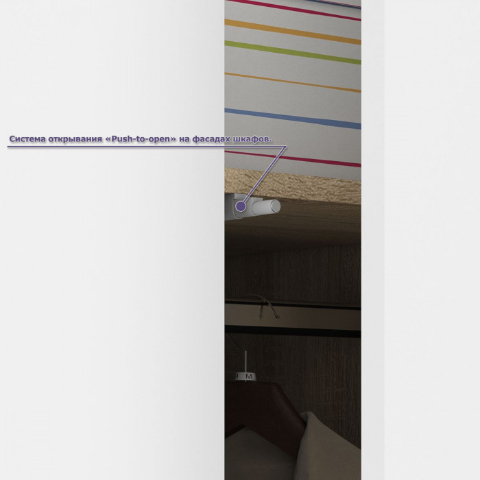 Мори компьютерный стол МС-16 правый + Пенал МШ400.1, дуб сонома/белый